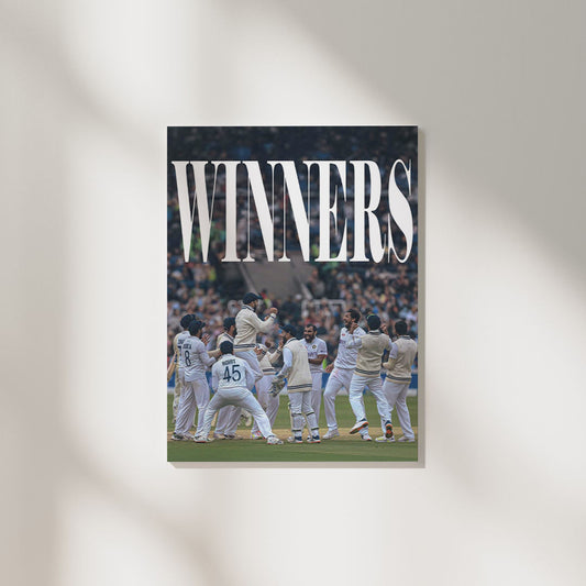 India Test | Cricket Poster