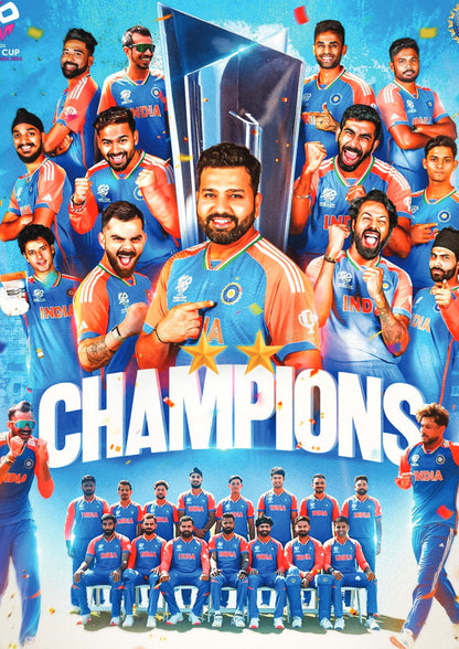 Indian Cricket Champions | Cricket Poster