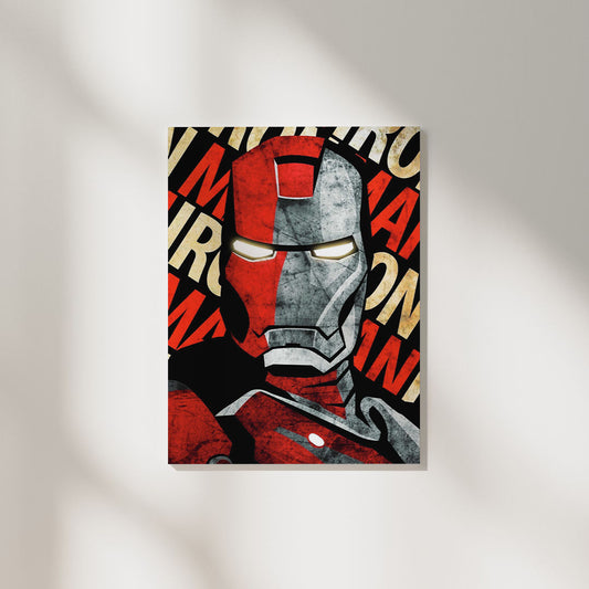 Ironman Red | Marvel DC Poster
