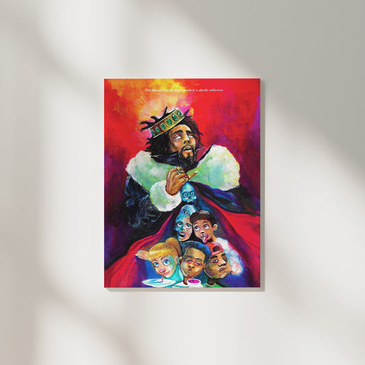 Jcole Album Cover - Music Poster