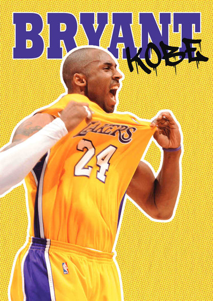 Kobe Bryant | Basketball Poster