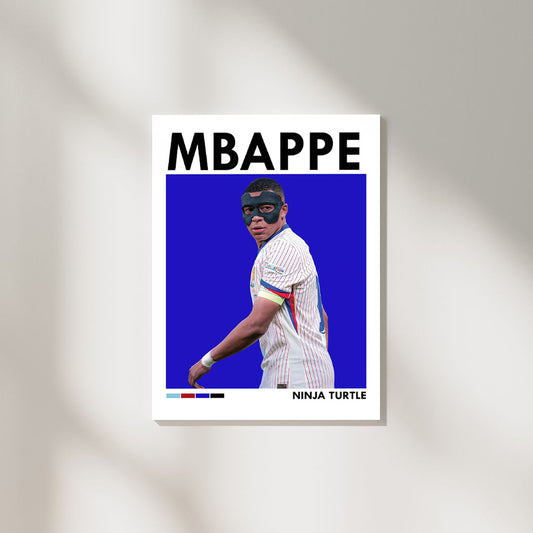 Kylian Mbappe - Football Poster
