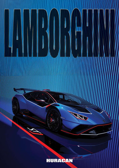 Lamborghini Huracan | Car Poster