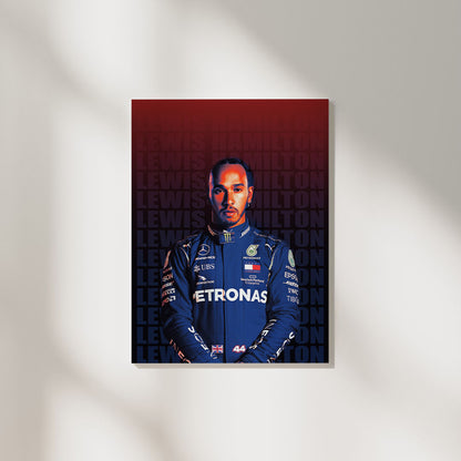 Lewis Hamilton Mercedes | F1 Poster