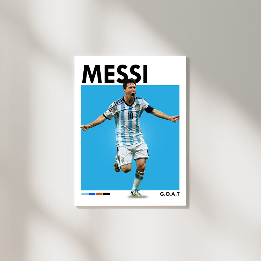 Lionel Messi | Football Poster