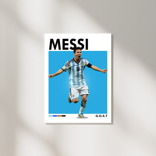 Lionel Messi | Football Poster