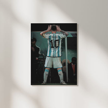 Lionel Messi Argentina | Football Poster