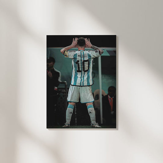 Lionel Messi Argentina | Football Poster