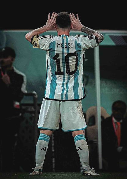 Lionel Messi Argentina | Football Poster
