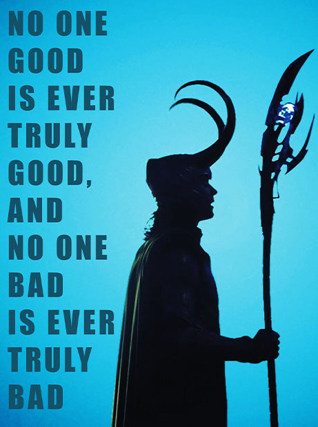 Loki Quote | Marvel DC Poster