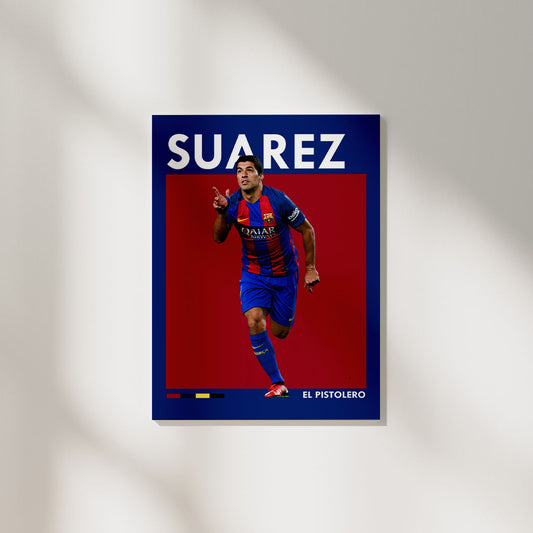 Luis Suarez | Football Poster
