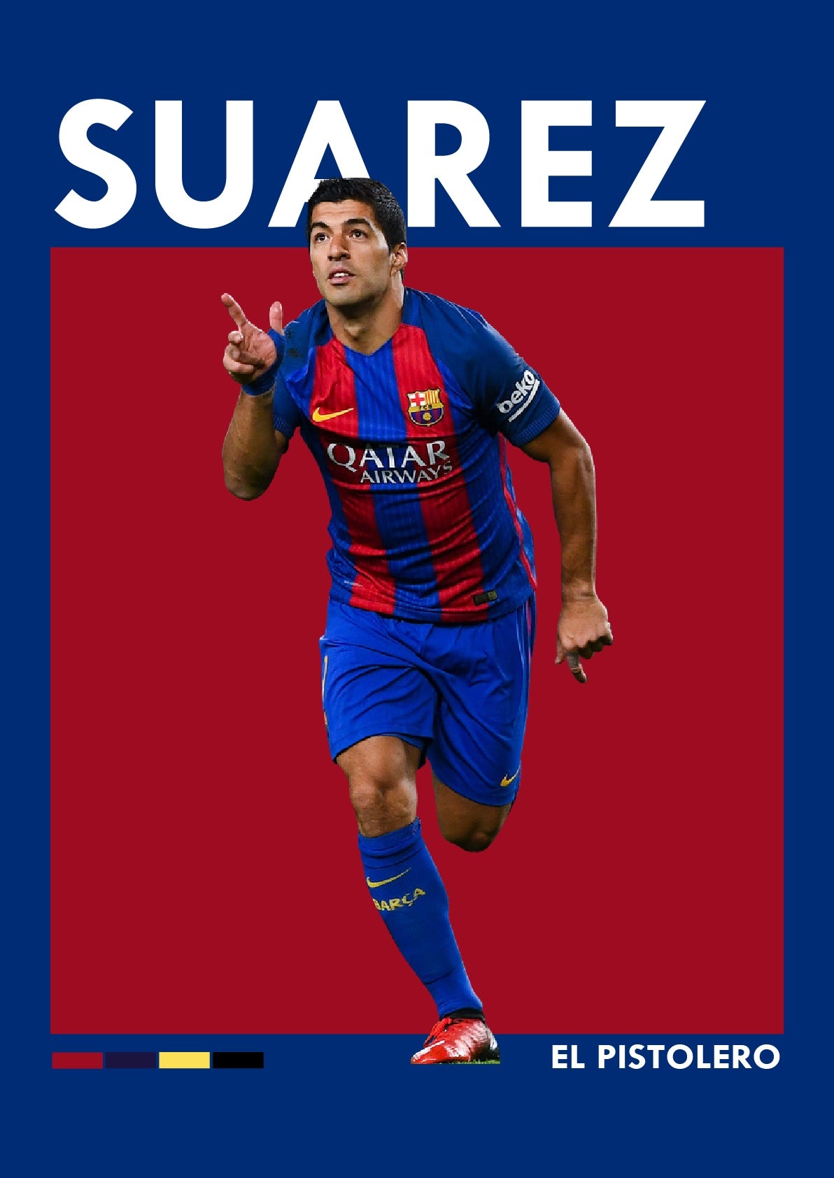 Luis Suarez | Football Poster