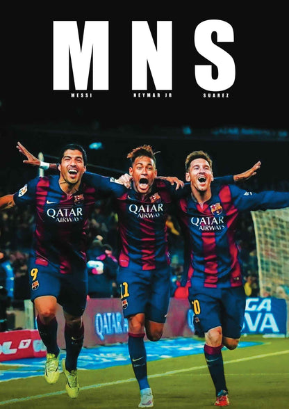 MNS Barcelona - Football Poster