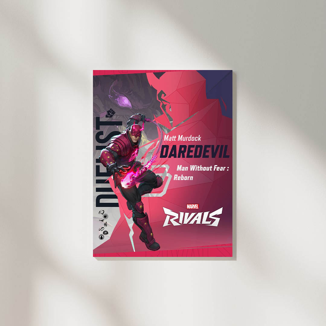 Marvel Rivals Daredevil | Gaming Poster