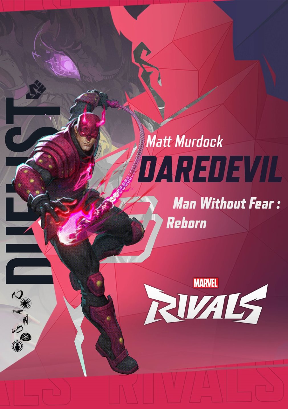 Marvel Rivals Daredevil | Gaming Poster
