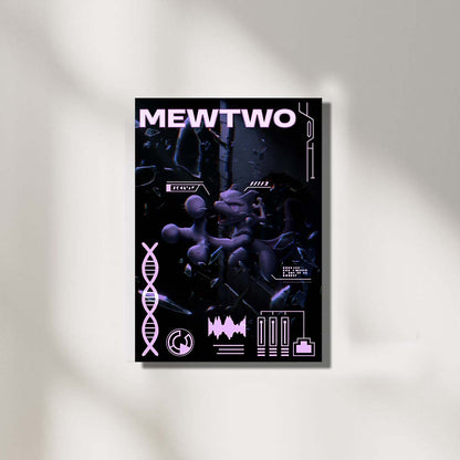 Pokemon Mewtwo | Anime Poster