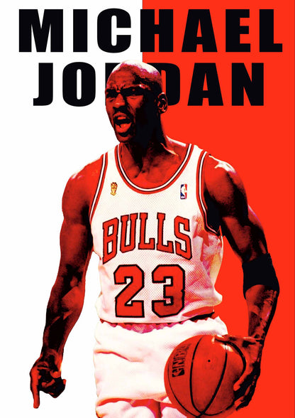 Michael Jordan Bulls | Basketball Poster