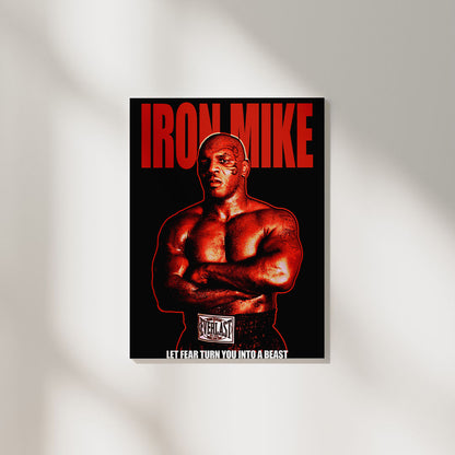 Mike Tyson Iron Mike | Boxing Poster