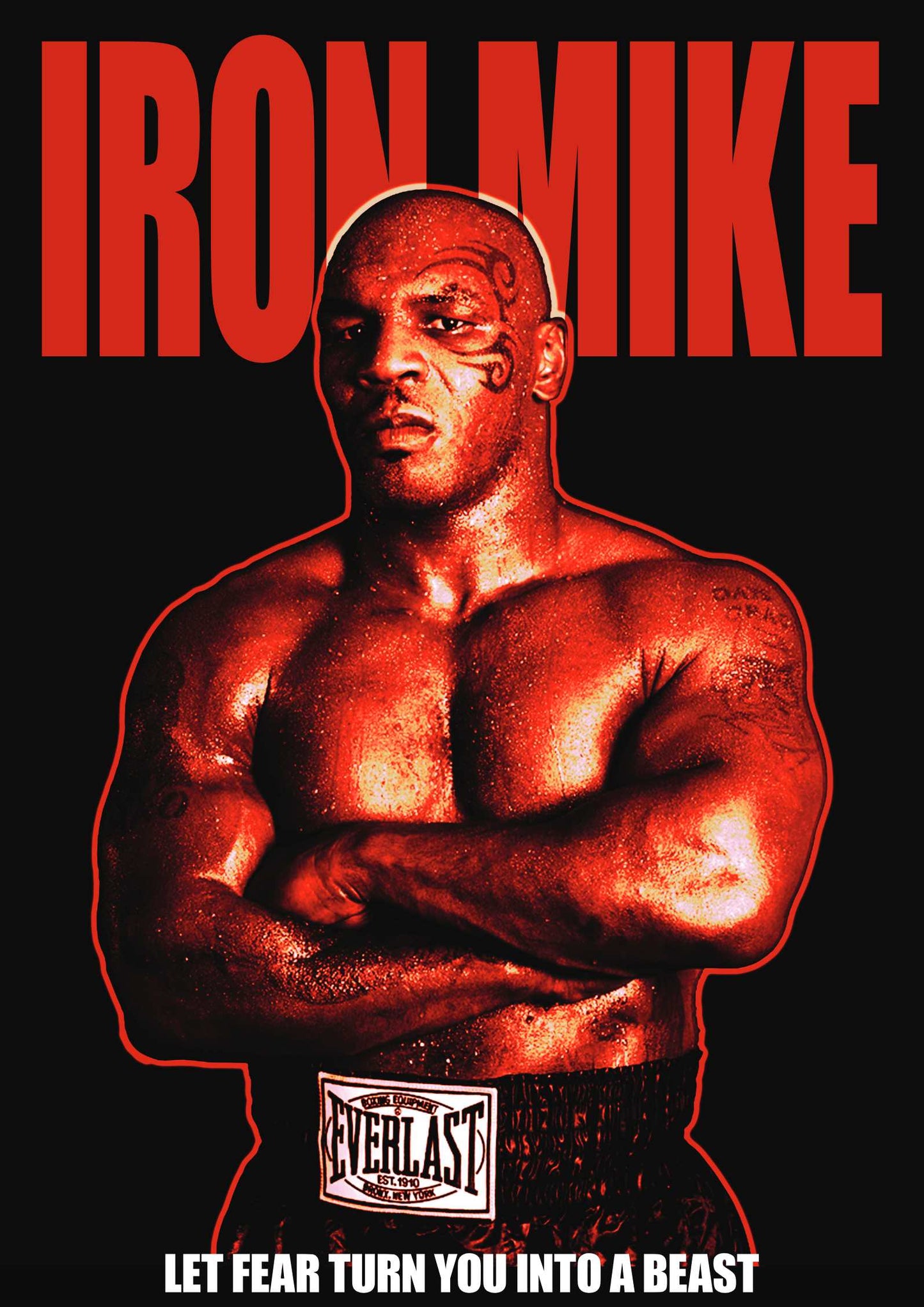 Mike Tyson Iron Mike | Boxing Poster