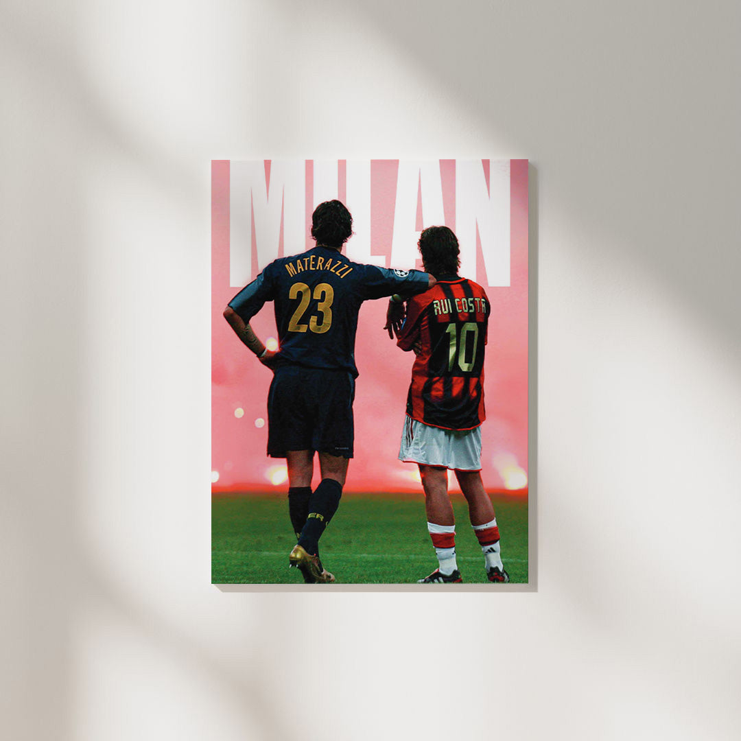 Milan Derby - Football Poster
