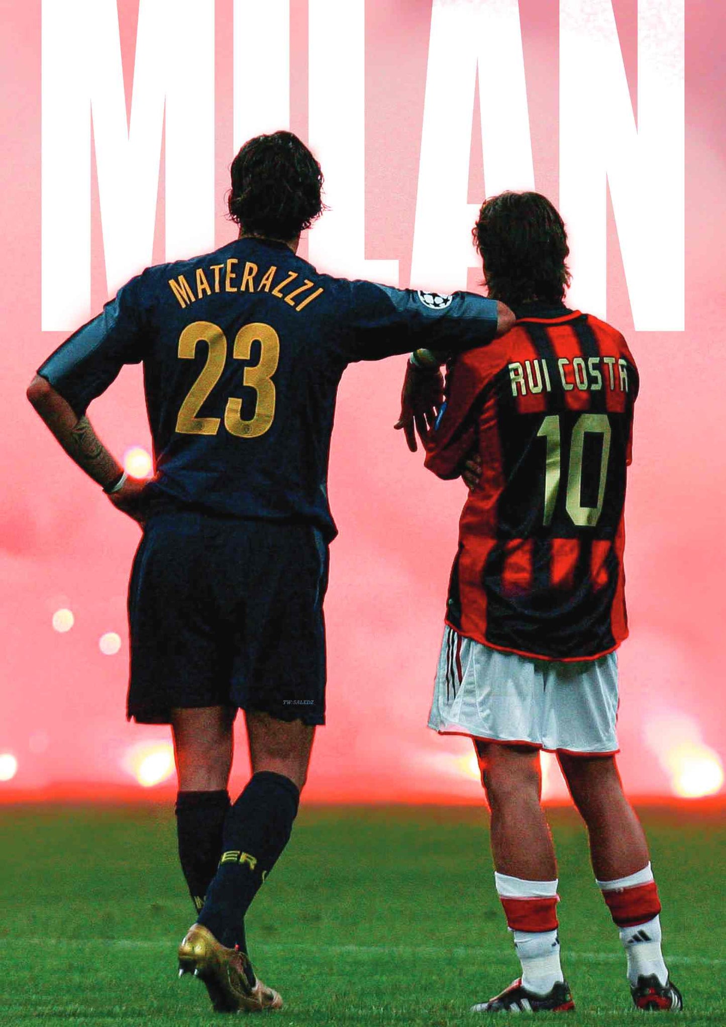 Milan Derby - Football Poster