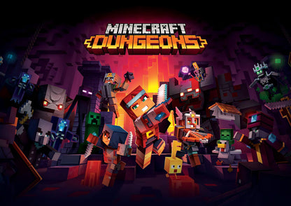 Minecraft Dungeons | Gaming Poster