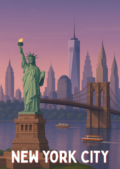 New York City | Travel Poster