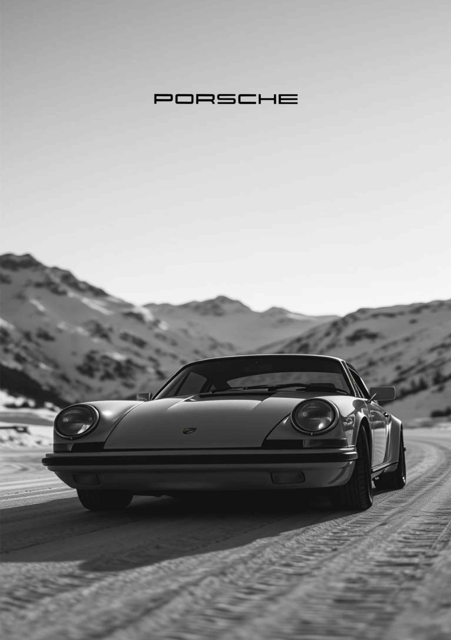 Porsche Retro | Car Poster