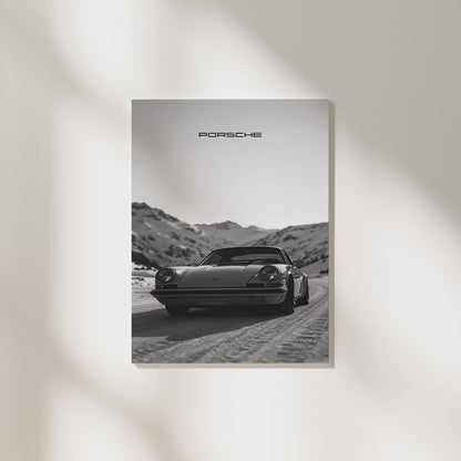Porsche Retro | Car Poster