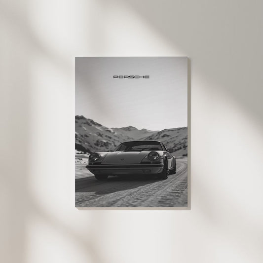 Porsche Retro | Car Poster