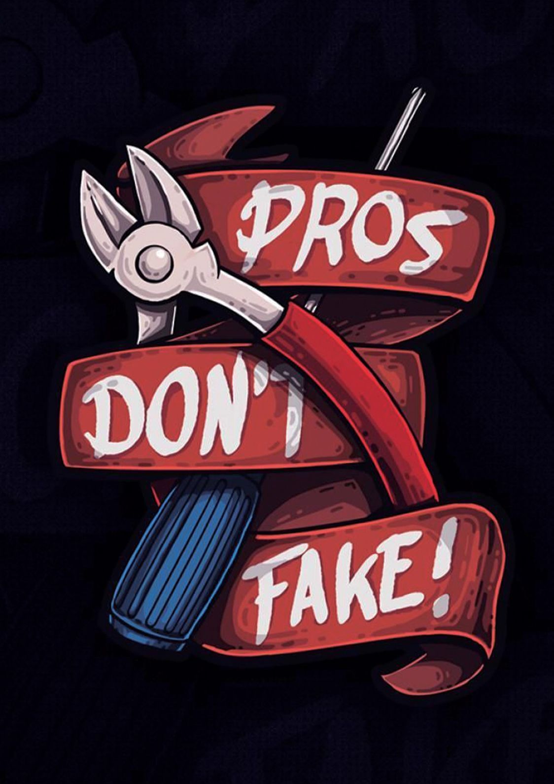 Pros Don't Fake CS | Gaming Poster
