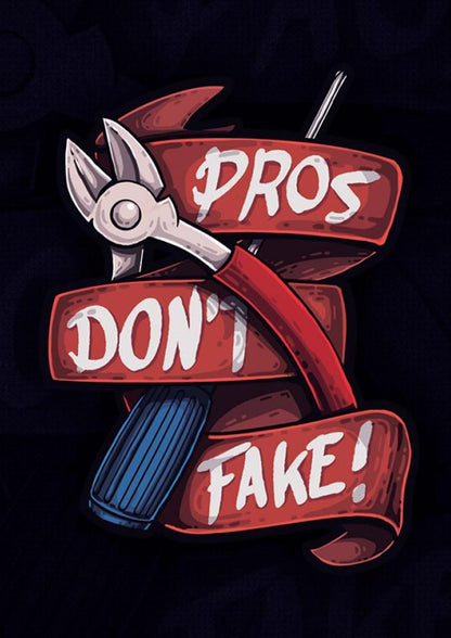 Pros Don't Fake CS | Gaming Poster
