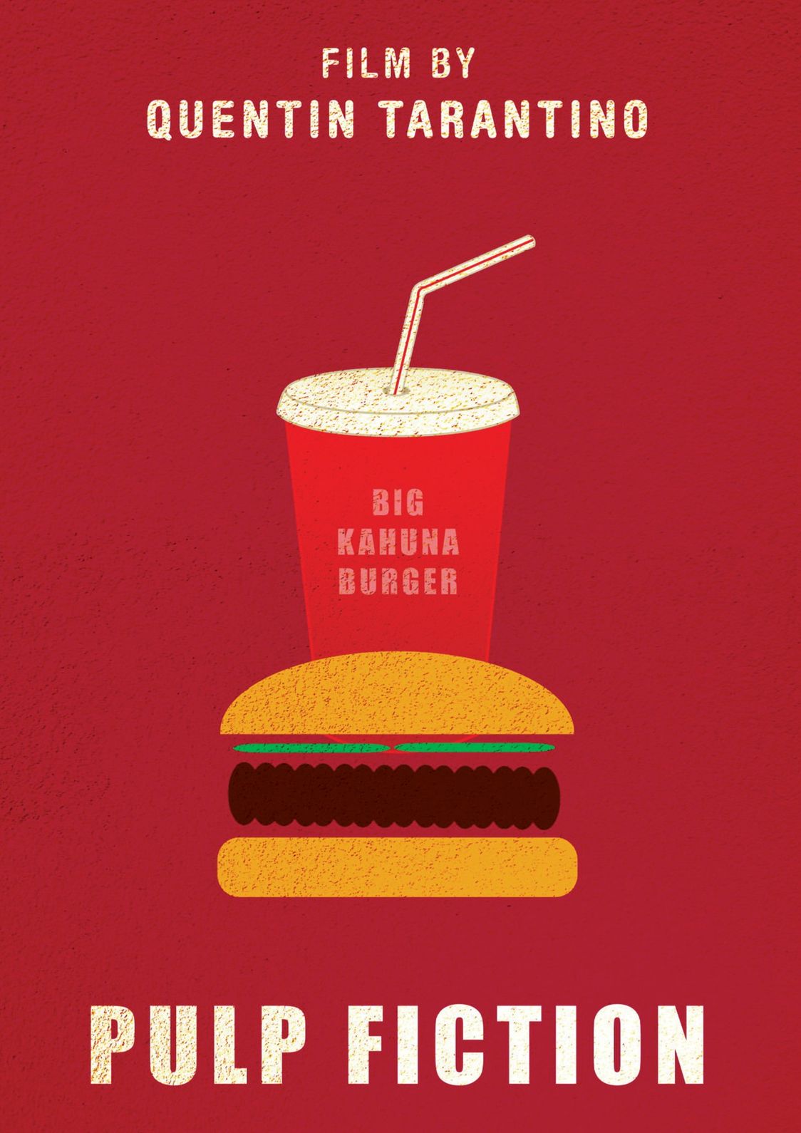 Pulp Fiction Big Kahuna Burger | Movie Poster