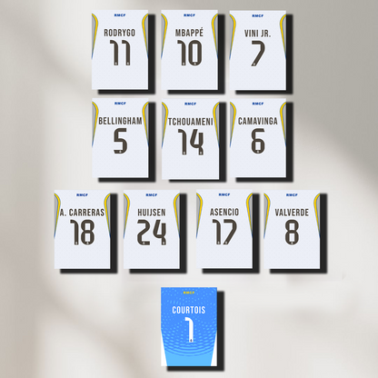 Real Madrid 25-26 - Set of 11 | Poster Set