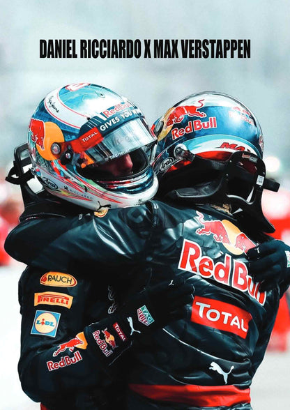Ricciardo x Verstappen | F1 Poster