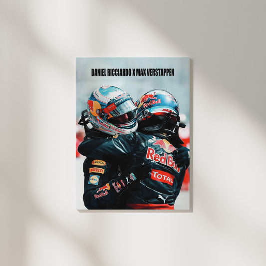 Ricciardo x Verstappen | F1 Poster