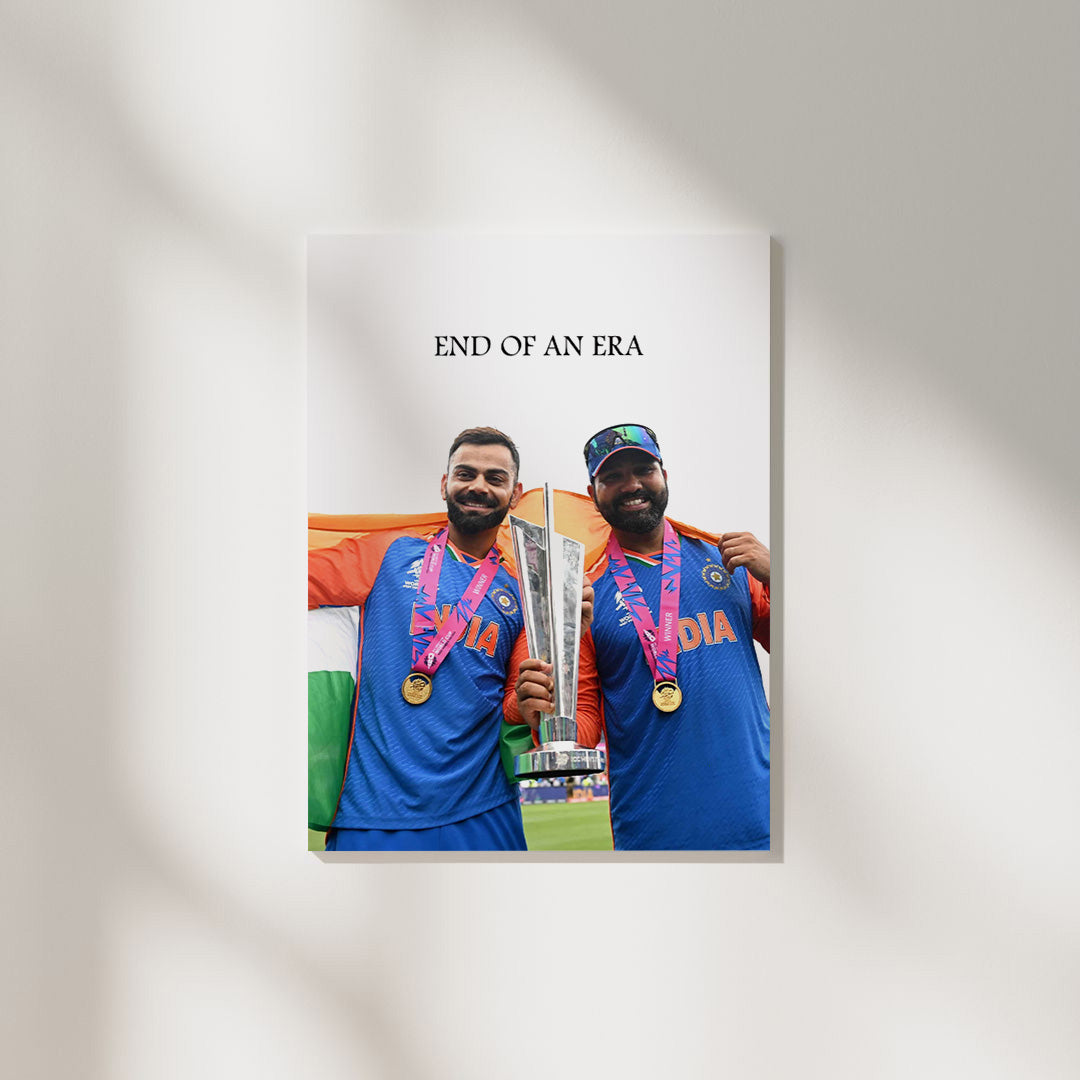 Rohit Sharma x Virat Kohli | Cricket Poster