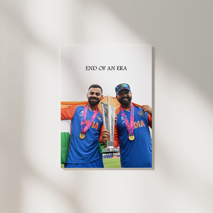 Rohit Sharma x Virat Kohli | Cricket Poster