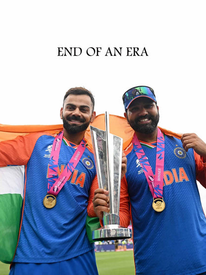 Rohit Sharma x Virat Kohli | Cricket Poster