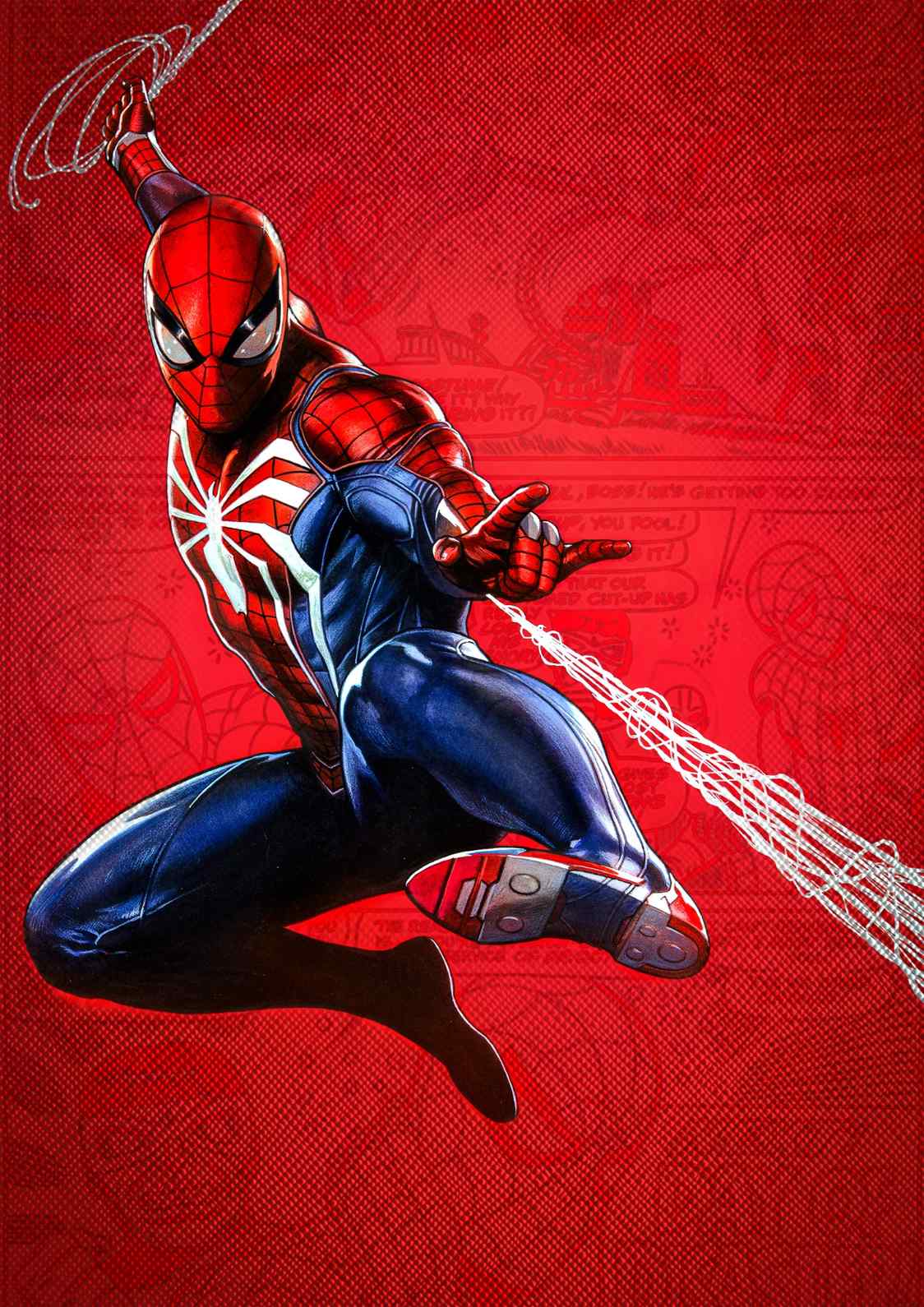 Spiderman Webs | Marvel DC Poster