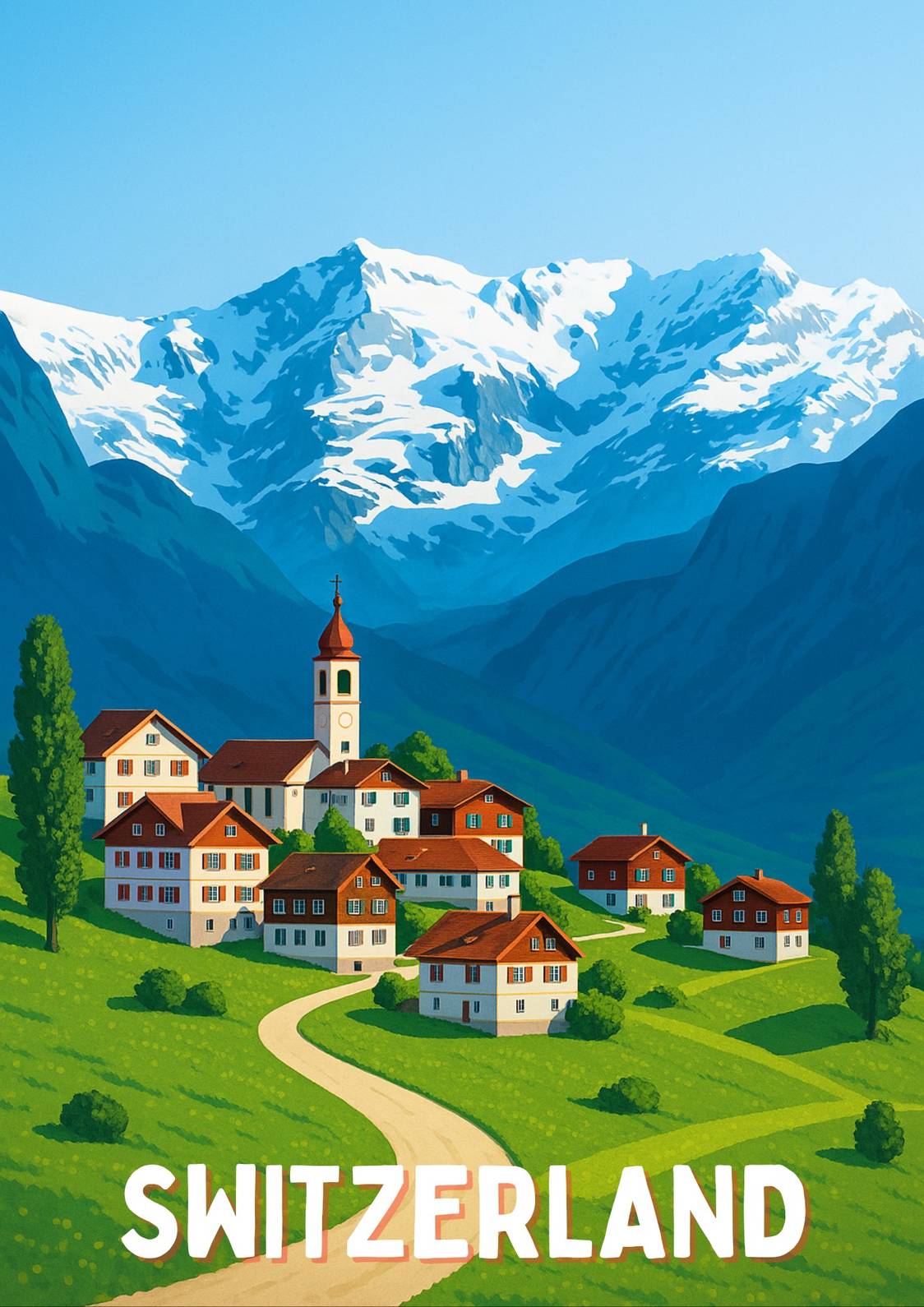 Switzerland | Travel Poster