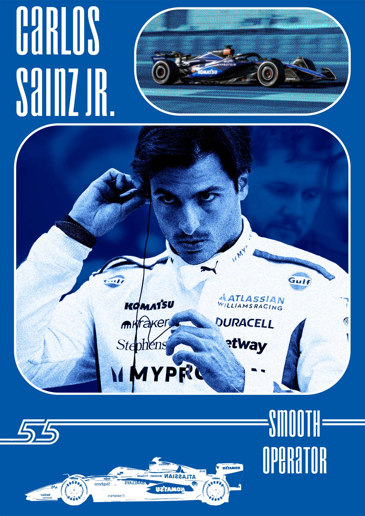 Carlos Sainz | F1 Poster