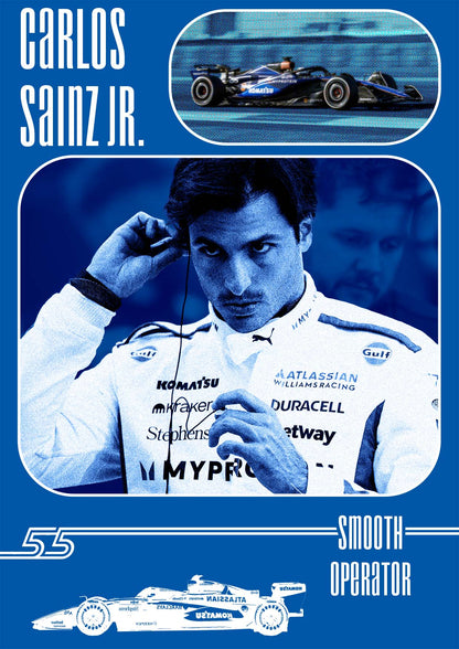 Carlos Sainz | F1 Poster
