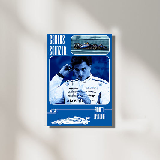 Carlos Sainz | F1 Poster