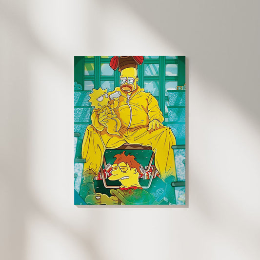 Simpsons Breaking Bad | TV Show Poster