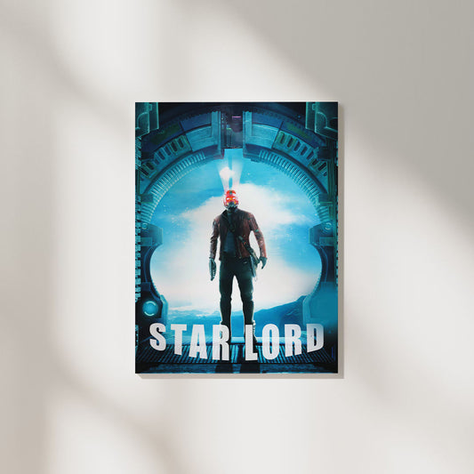 Starlord Guardians of the Galaxy | Marvel DC Poster