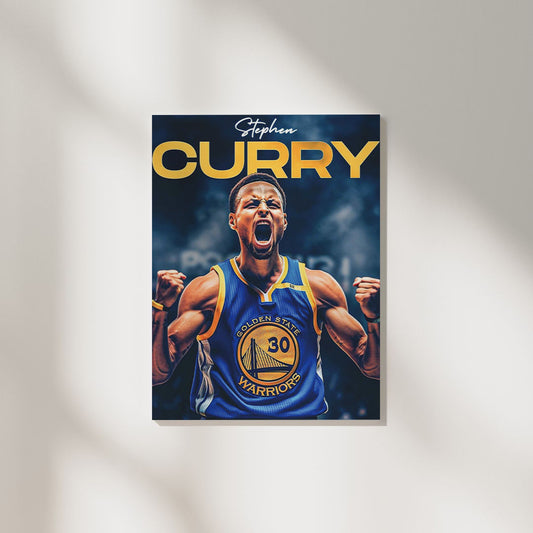Steph Curry GSW | Basketball Poster