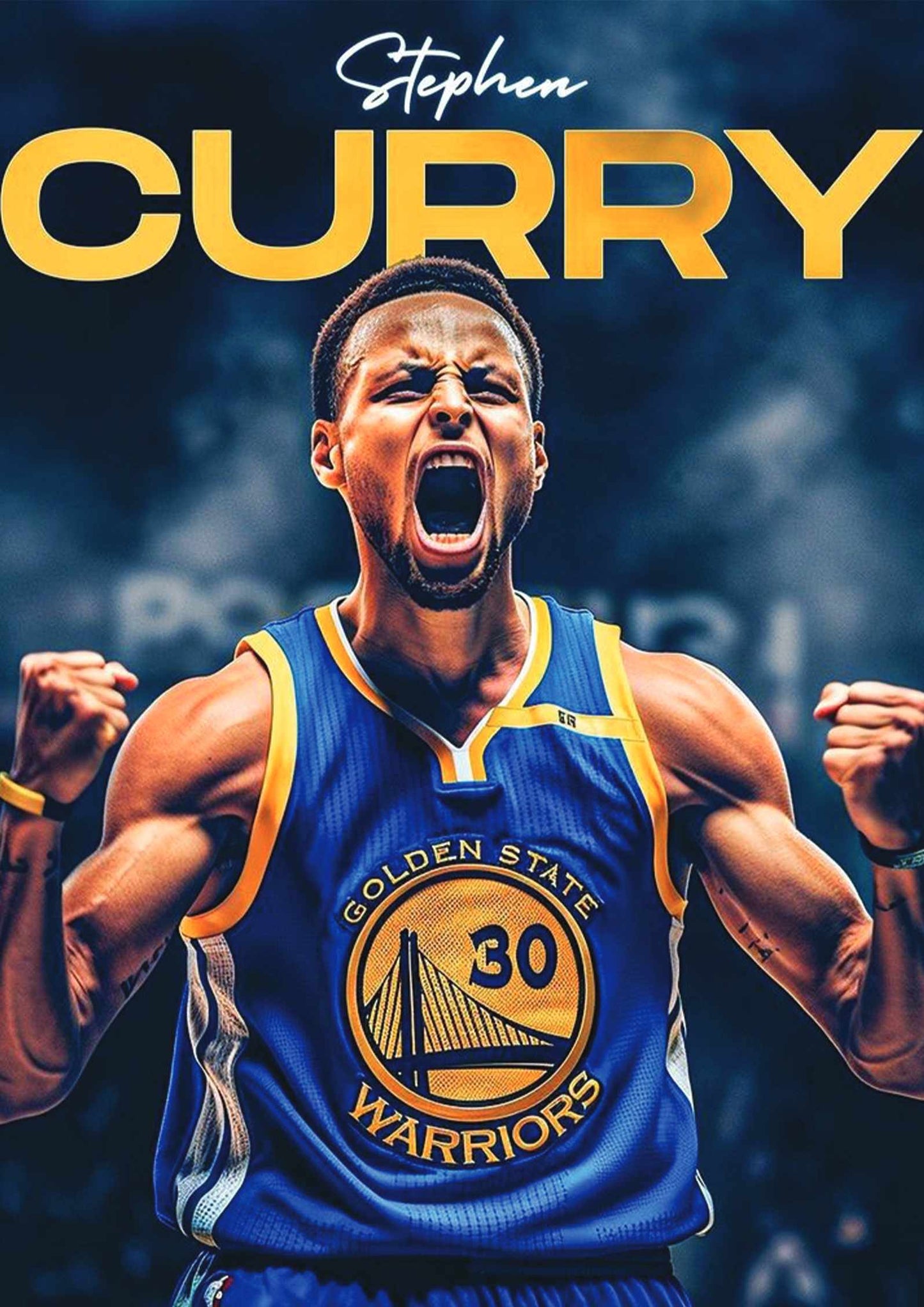 Steph Curry GSW | Basketball Poster