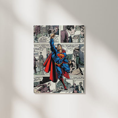 Superman Comic | Marvel DC Poster