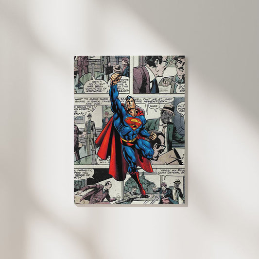 Superman Comic | Marvel DC Poster